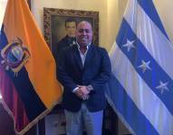 Imagen de Álvaro Ponce Almazán, cuando quedó encargado de la Gobernación del Guayas en diciembre de 2018.