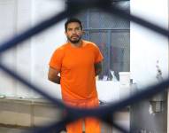 Daniel Salcedo en la cárcel de Cotopaxi