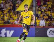 Xavier Arreaga en un partido con Barcelona SC