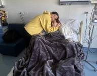 Yuli Vargas compartió a través de sus historias en Instagram que estaba hospitalizada.