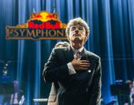 Trueno en el escenario de Red Bull Symphonic