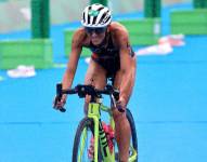 Elizaberth Bravo, eliminada del triatlón femenino de Tokyo 2020