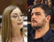 Imágenes de la legisladora Lucía Jaramillo, legisladora de ADN, y Aquiles Álvarez, alcalde de Guayaquil.