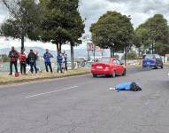 Una persona murió tras un accidente de tránsito en Quito.