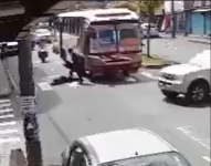 Incidente en bus de transporte urbano