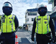 Fotos de archivo de agentes de tránsito.