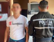 El comandante general de la Policía Nacional informó sobre la detención del sospechoso.