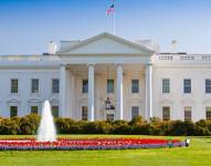 La Casa Blanca, ubicada en Washington - Estados Unidos.