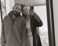 Imagen de Marlon Vera junto con su esposa, María Paulina Escobar