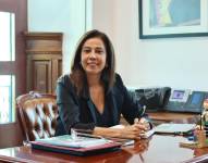 La vicepresidenta encargada, en su despacho.