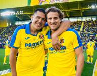 Juan Román Riquelme y Diego Forlán, leyendas sudamericanas del Villarreal.