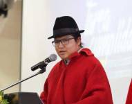 Imagen de Apawki Castro, coordinador provincial de la Unidad Plurinacional Pachakutik (PK) Cotopaxi.