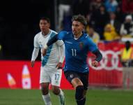 Jeremy Sarmiento asistió para el primer gol de la Selección de Ecuador ante Guatemala.