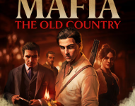 Portada oficial del videojuego Mafia: The Old Country, en la tienda de PlayStation