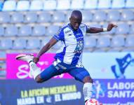Enner Valencia anotó uno de los goles en la victoria del Pachuca.