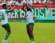 Edison Caicedo anotó el primer gol de Liga de Portoviejo ante Loja City.