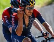 Carapaz es 26 en la Vuelta España y Meintjes se llevó la etapa 9