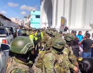 Militares en Latacunga, Cotopaxi