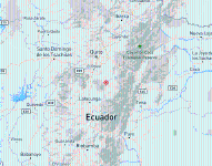 Imagen referencial del epicentro del sismo.