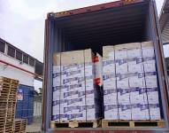 Primer cargamento de exportación de atún Tunnis.