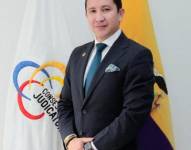 Fotografía de Henry Gaibor, quien presidió al Consejo de la Judicatura de Pichincha.