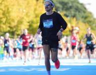 Harry Styles en la Maratón de Berlín.