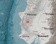 El temblor se originó en Paján, a las 13:59 y a una profundidad de cinco kilómetros.