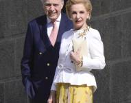 Imagen de archivo de Carolina Herrera y su esposo, Reinaldo Herrera.