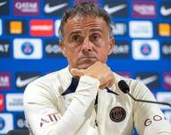 Luis Enrique, director técnico del PSG.