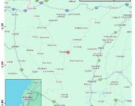El temblor se originó a 34 kilómetros de profundidad.