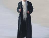 John Lithgow en el papel de Albus Dumbledore.