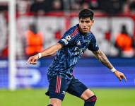 Piero Hincapié ha jugado cinco partidos con el Arsenal desde su fichaje.