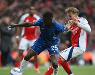 Chelsea de Moisés Caicedo cayó al Arsenal en la Premier League.