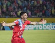 Quito 20 de octubre 2022. Nacional recibe a Libertad en el estadio OlÃ­mpico Atahualpa por la fecha 16 de la Serie B de la LigaPro Betcris API / DANIEL MOLINEROS