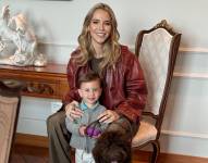 Listos para pasear a Julio, dijo la Primera Dama en su publicación en redes sociales.