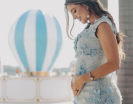 Constanza Báez comparte cada segundo de su embarazo en redes sociales.