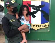 Autoridades ecuatorianas, colombianas y panameñas coordinaron acciones para rescatar a la menor.