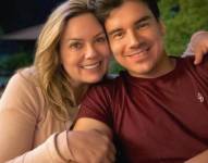 Úrsula Strenge e Isaac Delgado juntos.