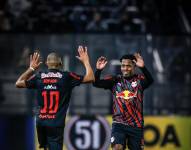 José Hurtado marcó su gol con el Red Bull Bragantino.