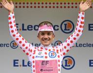 Richard Carapaz es el líder de montaña del Tour de Francia