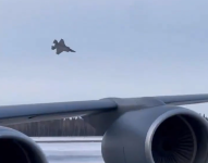 Un avión F-35 se estrella en una base de Alaska.