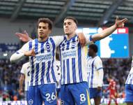 Brighton venció 3-2 al Liverpool en la Premier League.