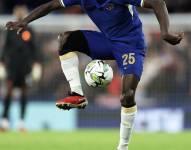 El jugador del Chelsea, Moisés Caicedo, en un partido por la Premier League