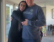 Demi Moore en la más reciente visita a la casa de Bruce Willis.