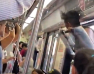 Hombre muere por ir colgado en un tren de Guadalajara