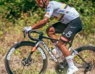 Jhonatan Narváez finalizó segundo en la etapa tres del Tour Down Under