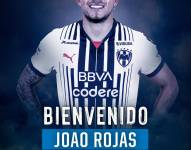 Joao Rojas llega como el flamante refuerzo ofensivo de los Rayados de Monterrey de México.