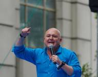 Diego Borja Cornejo, de 60 años, es el compañero de fórmula de Luisa González en la Revolución Ciudadana.