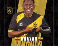Brayan Angulo, delantero ecuatoriano.