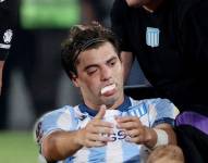 El capitán de Racing Club, Santiago Sosa, sufrió una fractura en el seno maxilar superior derecho